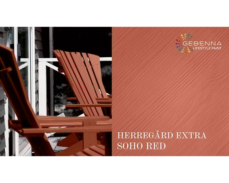 farvekort herregård extra SOHO RED